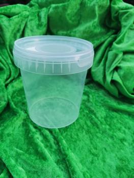0,8 Liter-Drosobecher mit Gaze-Deckel