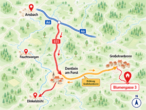 Wegbeschreibung